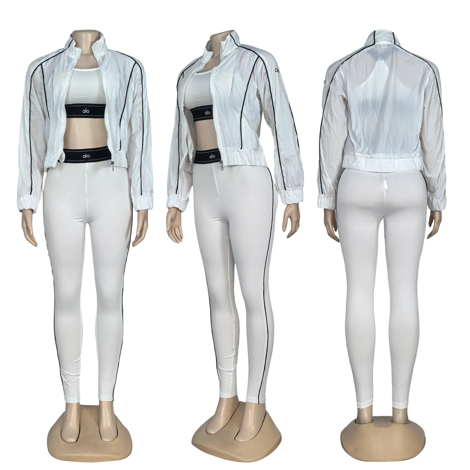 Three-piece trousers set